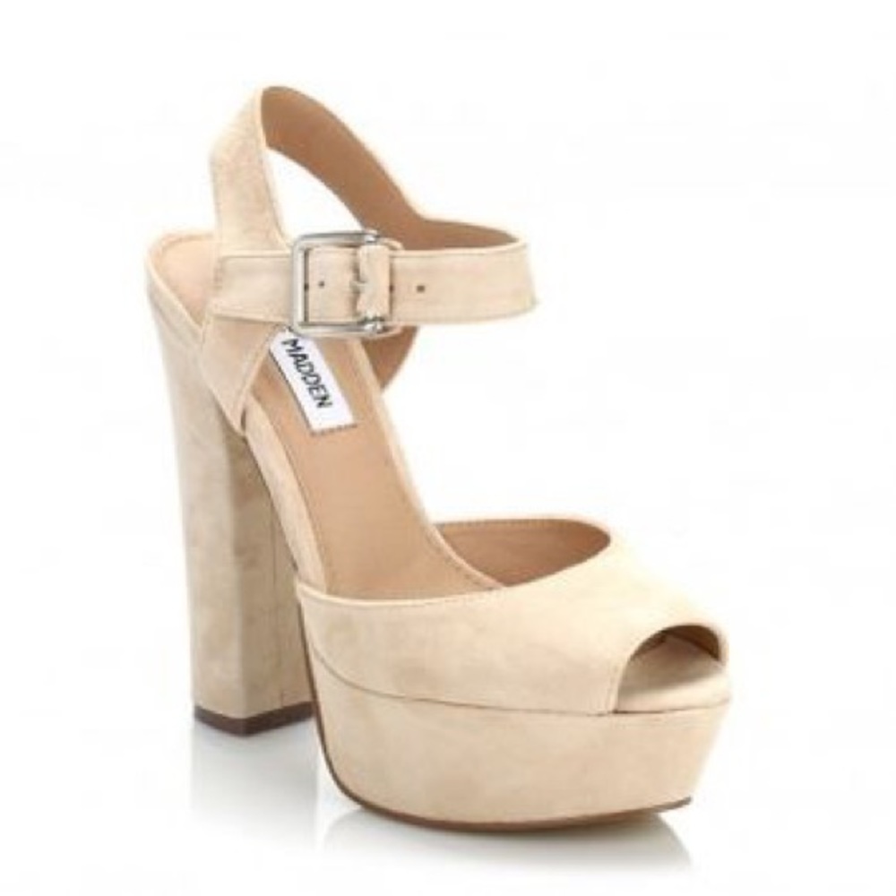 Steve Madden Nude Jillyy Heels